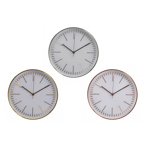 OROLOGIO DA PARETE IN PLASTICA D.30,5 CM