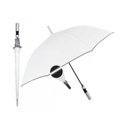 OMBRELLO AUTOMATICO CATARIFRANGENTE BIANCO D.103 CM