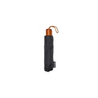 OMBRELLO MINI PONGEE CON MANICO IN LEGNO
