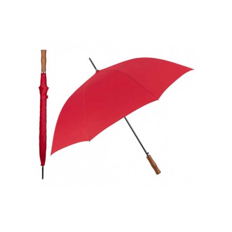 OMBRELLO ANTIVENTO AUTOMATICO DRITTO ROSSO D.103 CM