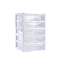 CASSETTIERA GUADIANA 5 CASSETTI BIANCA 18X21,5X28H CM