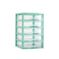 CASSETTIERA GUADIANA 5 CASSETTI VERDE 18X21,5X28H CM