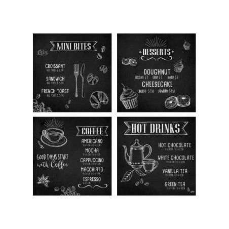 TELA KITCHEN BLACKBOARD 16X16 CM