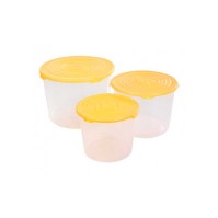 SET 3PZ KITCHEN BOX TONDO 3/2/1,2 LT