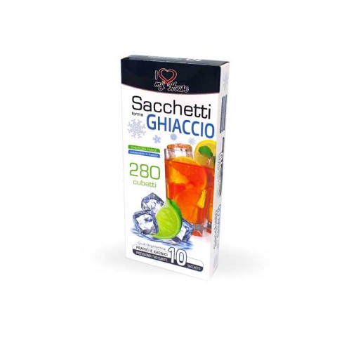 SACCHETTI FORMA GHIACCIO 280 CUBETTI
