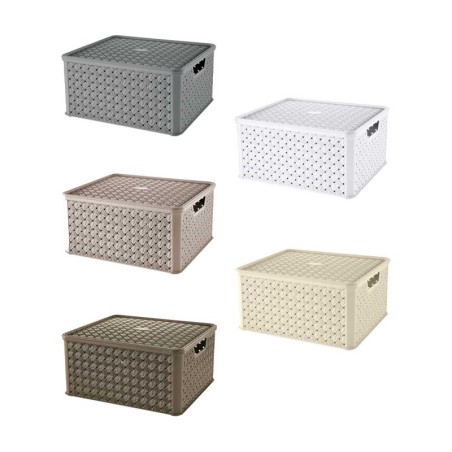 SCATOLA ARIANNA CON COPERCHIO 13LT 29X33,2X16,5H CM